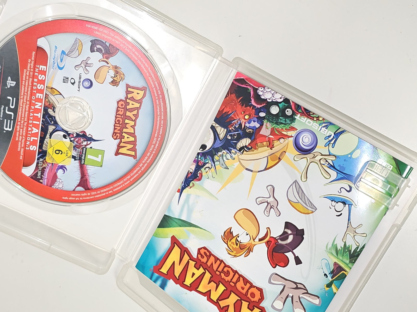 Jeu PS3 Rayman Origins pour Playstation 3, plateforme Sony, jeu d?aventure occas