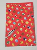 Notice originale seule pour Super Mario Bros Wii Nintendo, manuel d'instructions