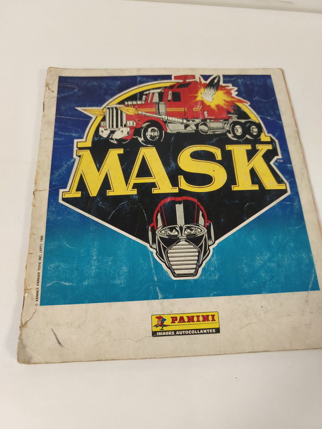 Vintage album Panini MASK complet années 80 collection stickers