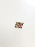 Pin's rétro IRS ancien, badge collection vintage, objet publicitaire rare