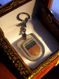 Porte-clés vintage Tarn-et-Garonne blason, métal, écusson rétro ancien