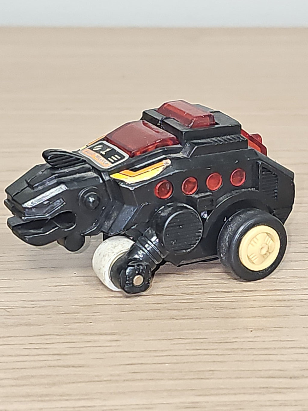 Figurine robot rétro Galaxy Warrior friction étincelles années 80 Zoids rare anc