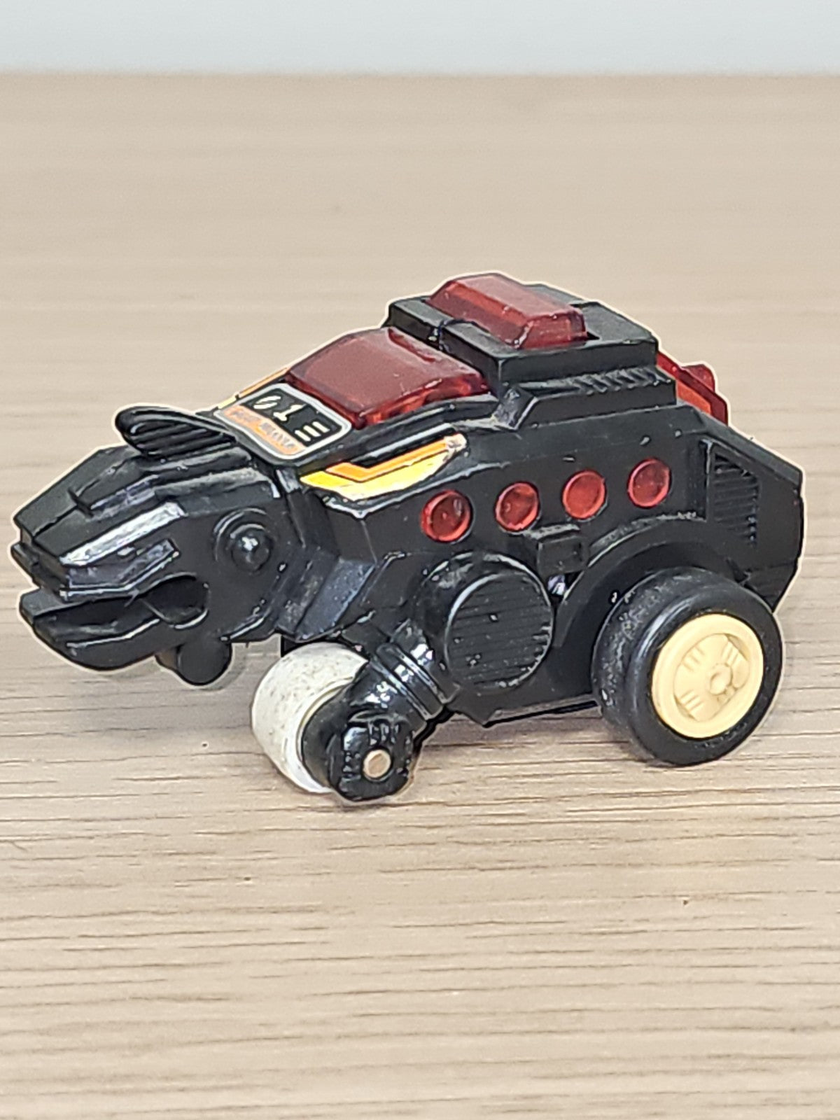 Figurine robot rétro Galaxy Warrior friction étincelles années 80 Zoids rare anc
