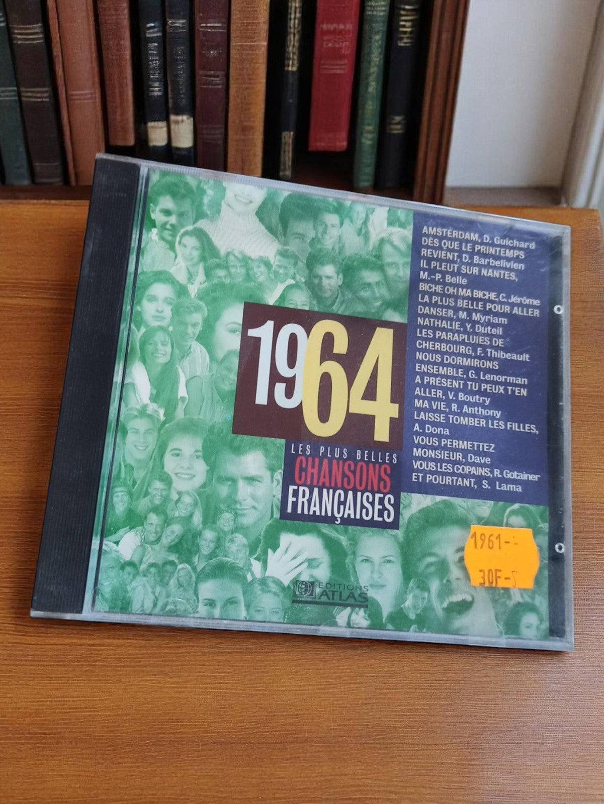 CD 1964 chansons françaises rétro vintage – Éditions Atlas compilation