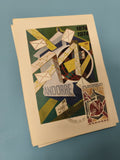 Carte postale Andorre philatélie timbre Centenaire Union Postale Universelle 197