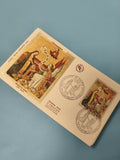 Enveloppe FDC Premier Jour d?Émission L?Annonciation illustration couleur (Ref 1