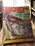 Magazine Moto Journal 1972 Yamaha Wankel ancien rétro moto vintage