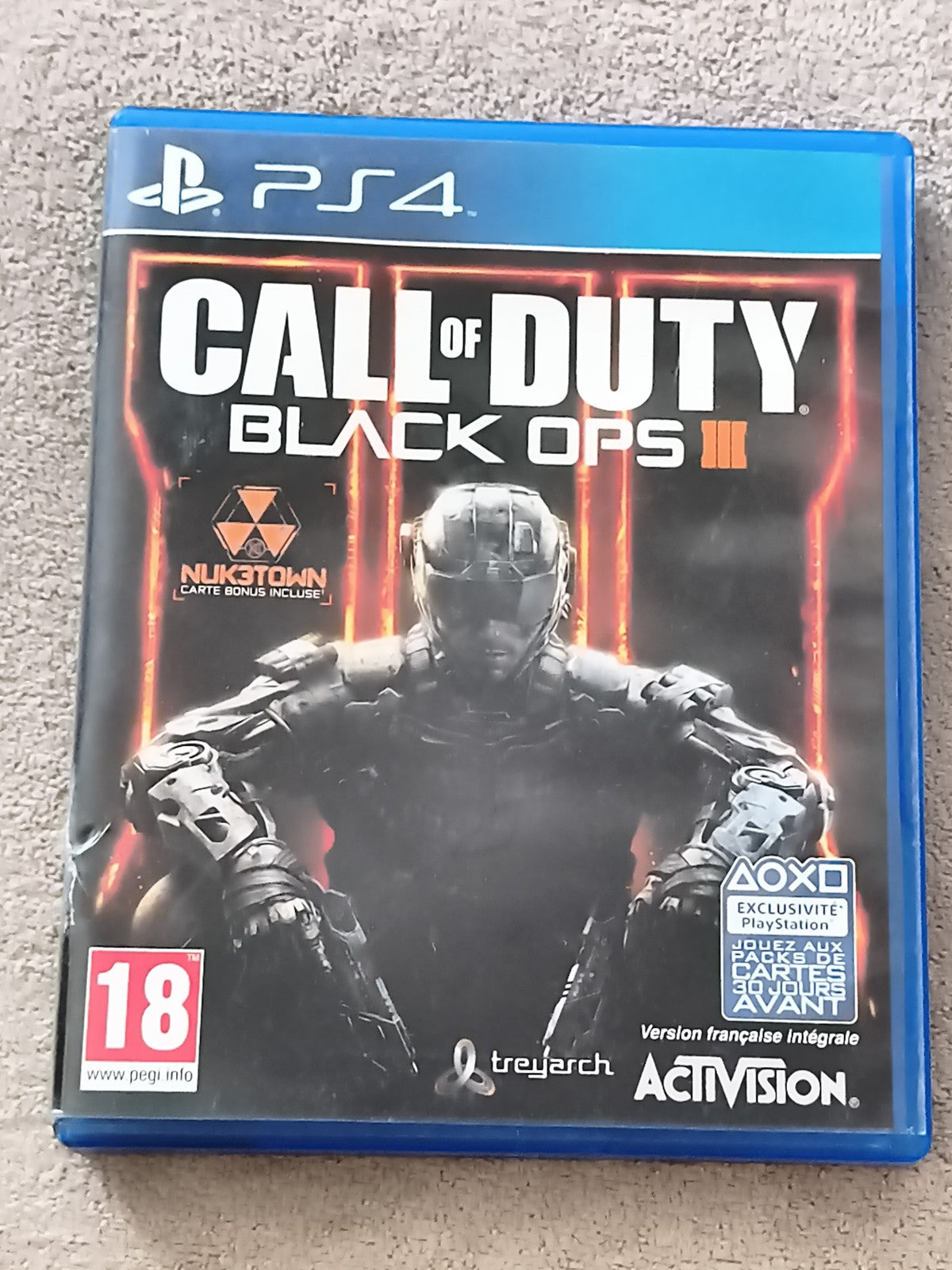 Jeu PS4 Call of Duty Black Ops III PlayStation FR Nuk3town Activision