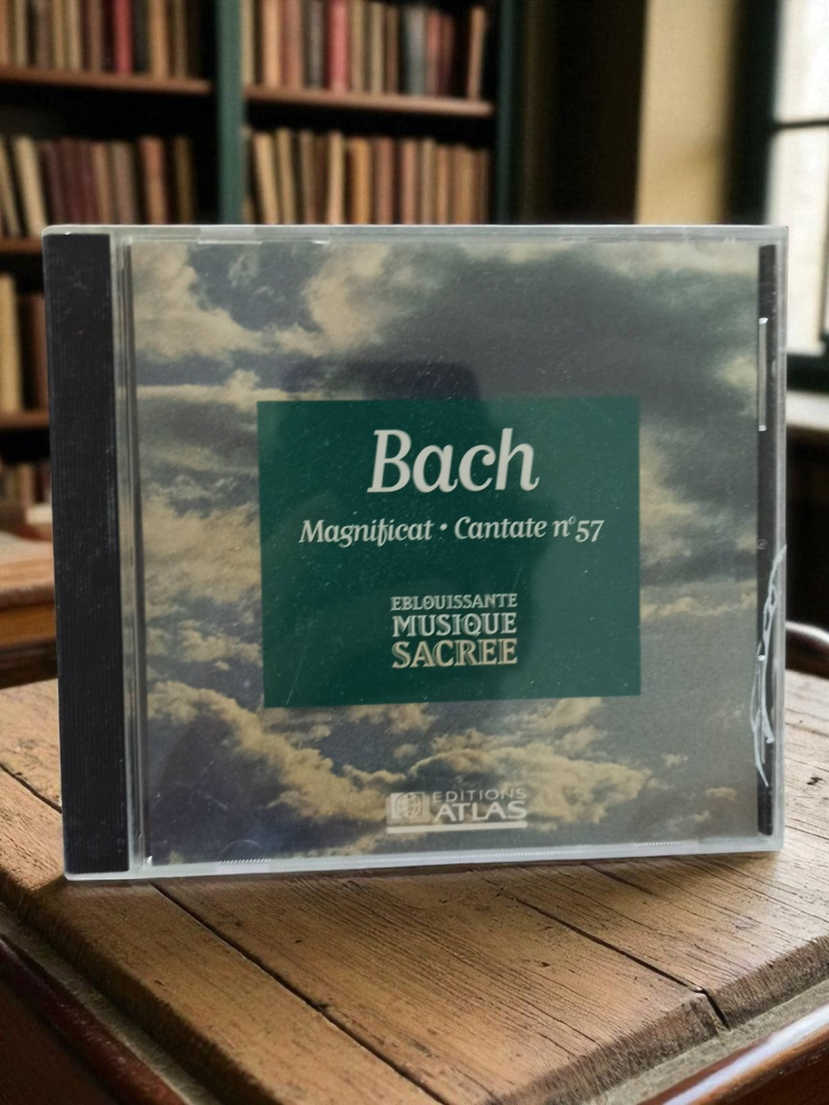 CD Bach Magnificat Cantate 57 Éditions Atlas vintage musique sacrée occasion