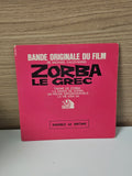 Vintage 45 rpm Zorba the Greek old vinyl record retro music collection