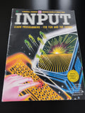 Magazine informatique INPUT n°1 Marshall Cavendish 1980s anglais programmation