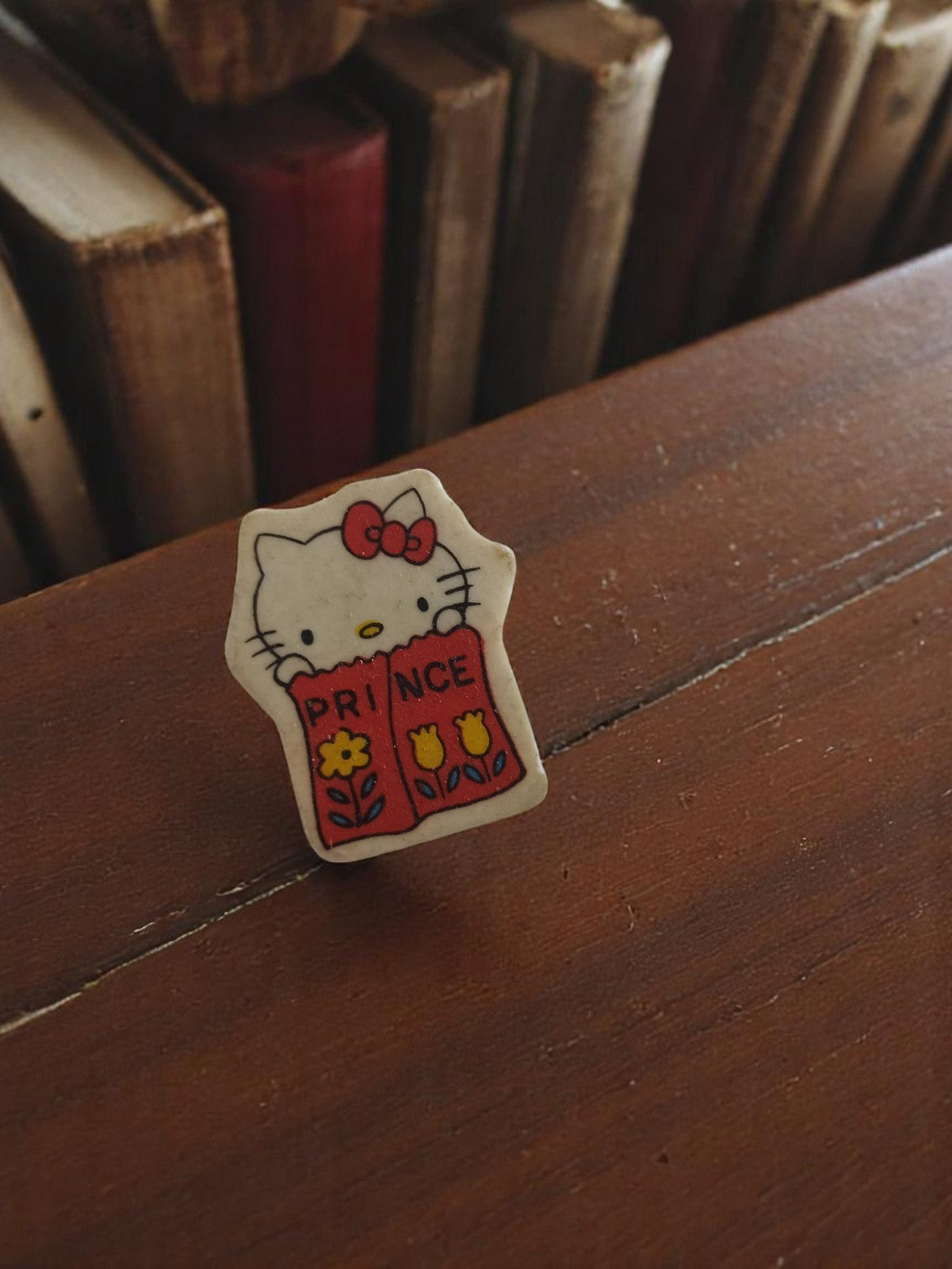 Gomme Hello Kitty PRINCE vintage rétro années 70/80 ? objet de collection