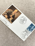 Lettre FDC Journée du Timbre 1984 Diderot Marseille cachet philatélie