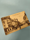 Ancienne carte postale animée Vesoul rue Carnot Haute-Saône vintage collection