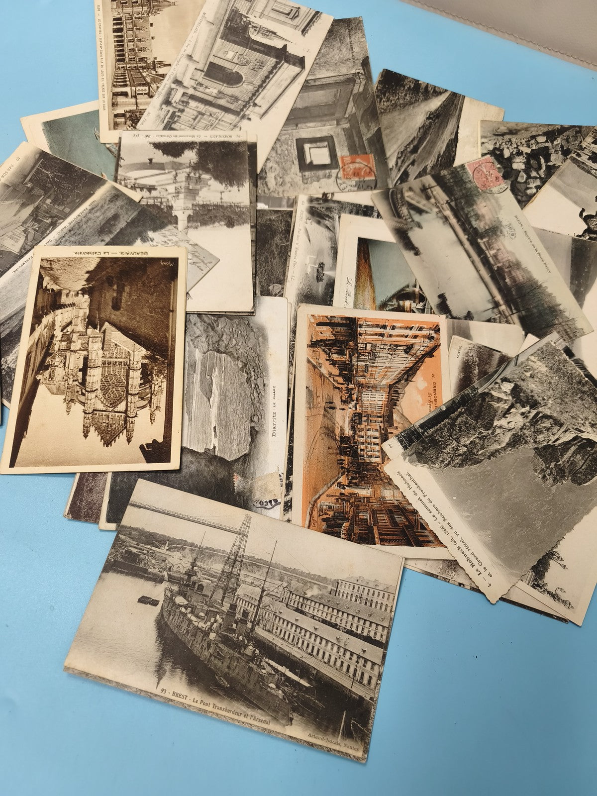 Lot cartes postales anciennes CPA divers lieux, paysages, monuments (Ref 8)