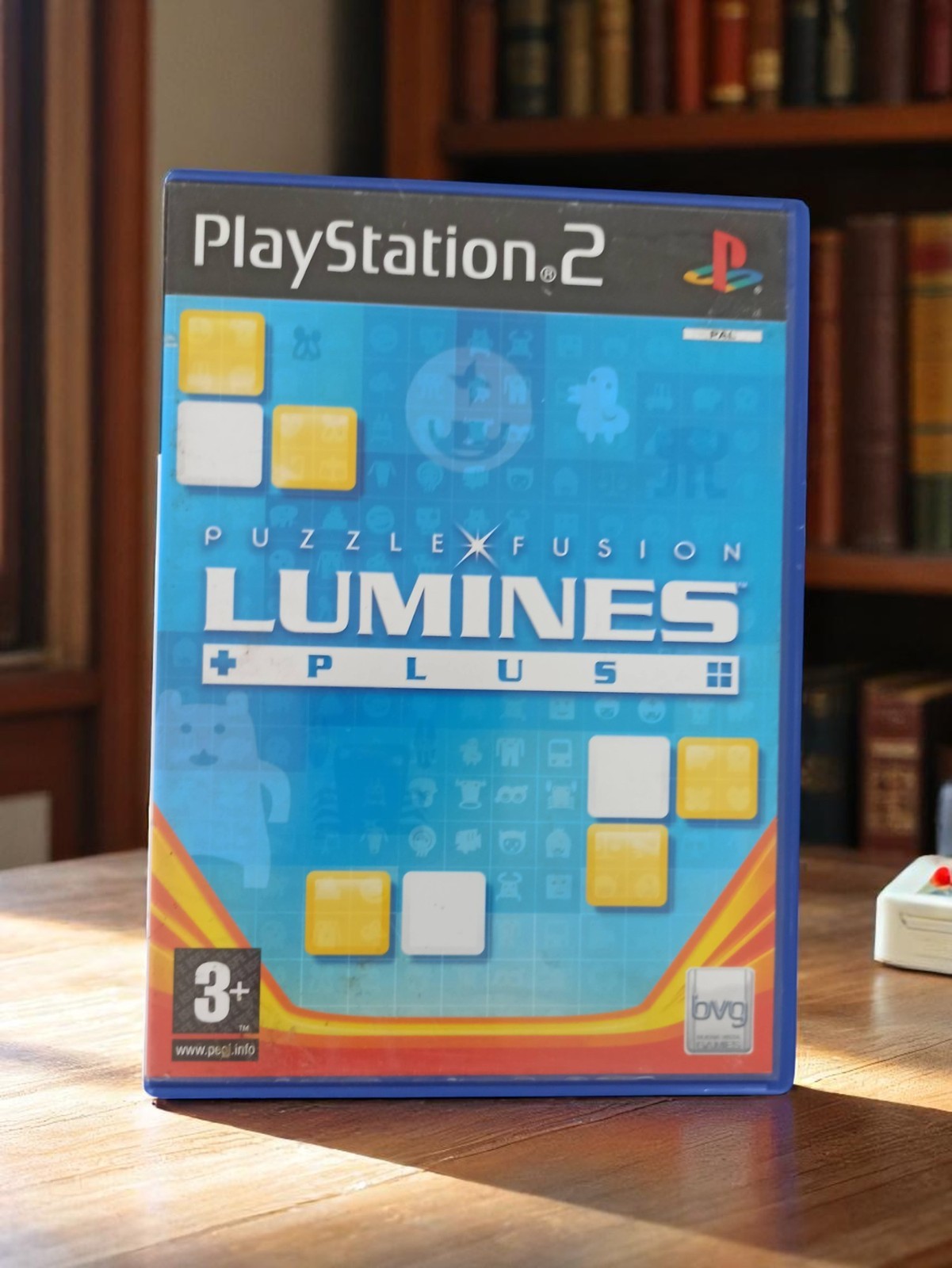 Jeu PS2 Lumines Plus complet PlayStation 2 vintage puzzle PAL