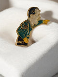Pin's vintage Olympique de Marseille OM rétro, badge ancien football rare