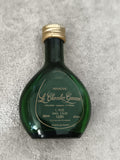 Mini bouteille armagnac Le Chevalier Gascon 30ml VSOP verte partiellement rempli