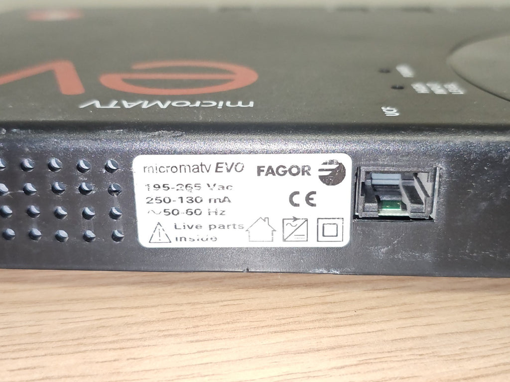 FAGOR eltron. micromatv Evo ? Chevet micromatv evo 100