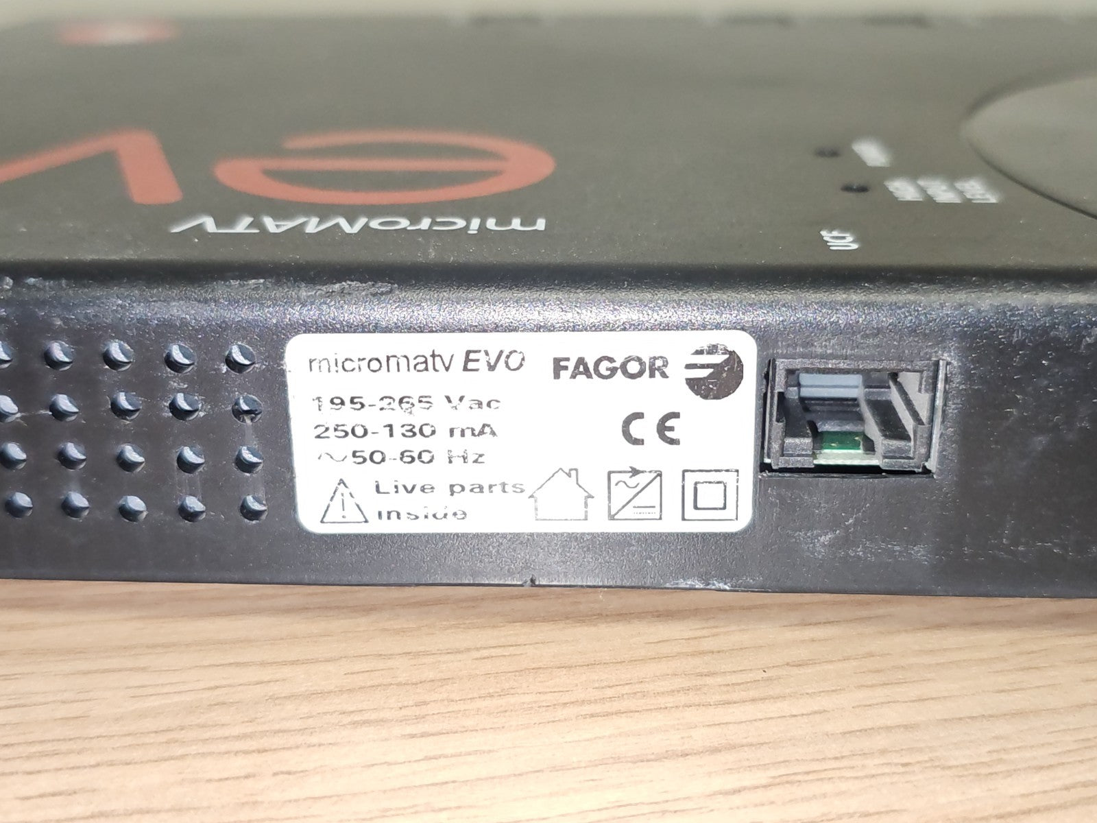 FAGOR eltron. micromatv Evo ? Chevet micromatv evo 100