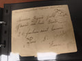 Lettre ancienne manuscrite Paris faubourg St Honoré cachet 19e Philatélie France