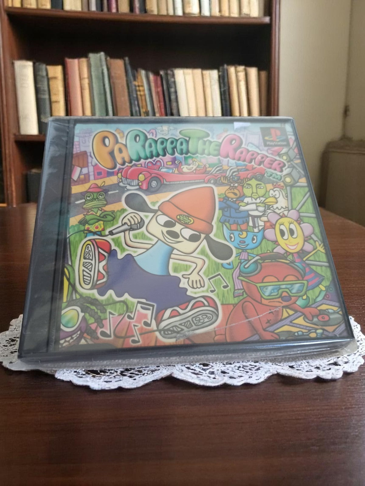 Jeu vidéo PS1 PaRappa the Rapper import japonais vintage PlayStation