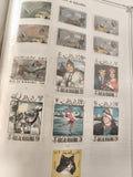 Timbres RAS AL KHAIMA sports d'hiver Jeux Olympiques thématique animaux