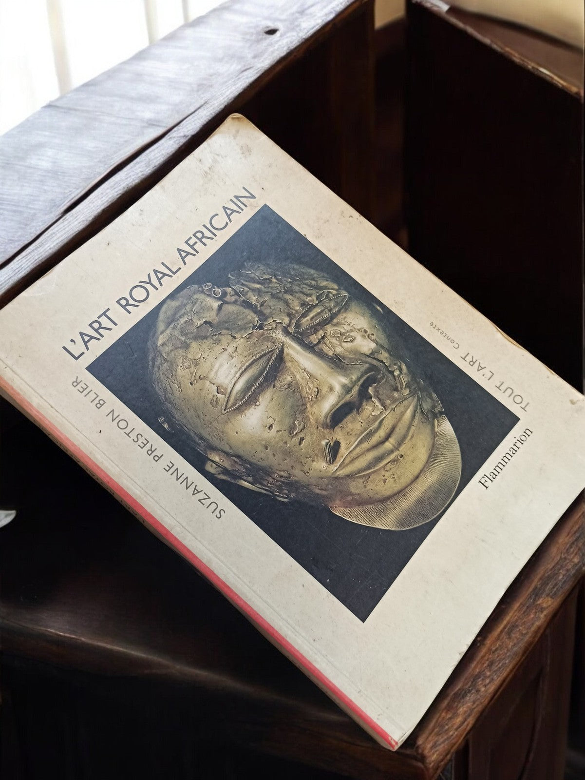 Livre ancien L?Art Royal Africain Flammarion art tribal couverture masque