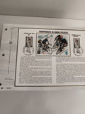 Feuillet philatélique CEF Championnats du Monde Cyclistes Gap Marseille