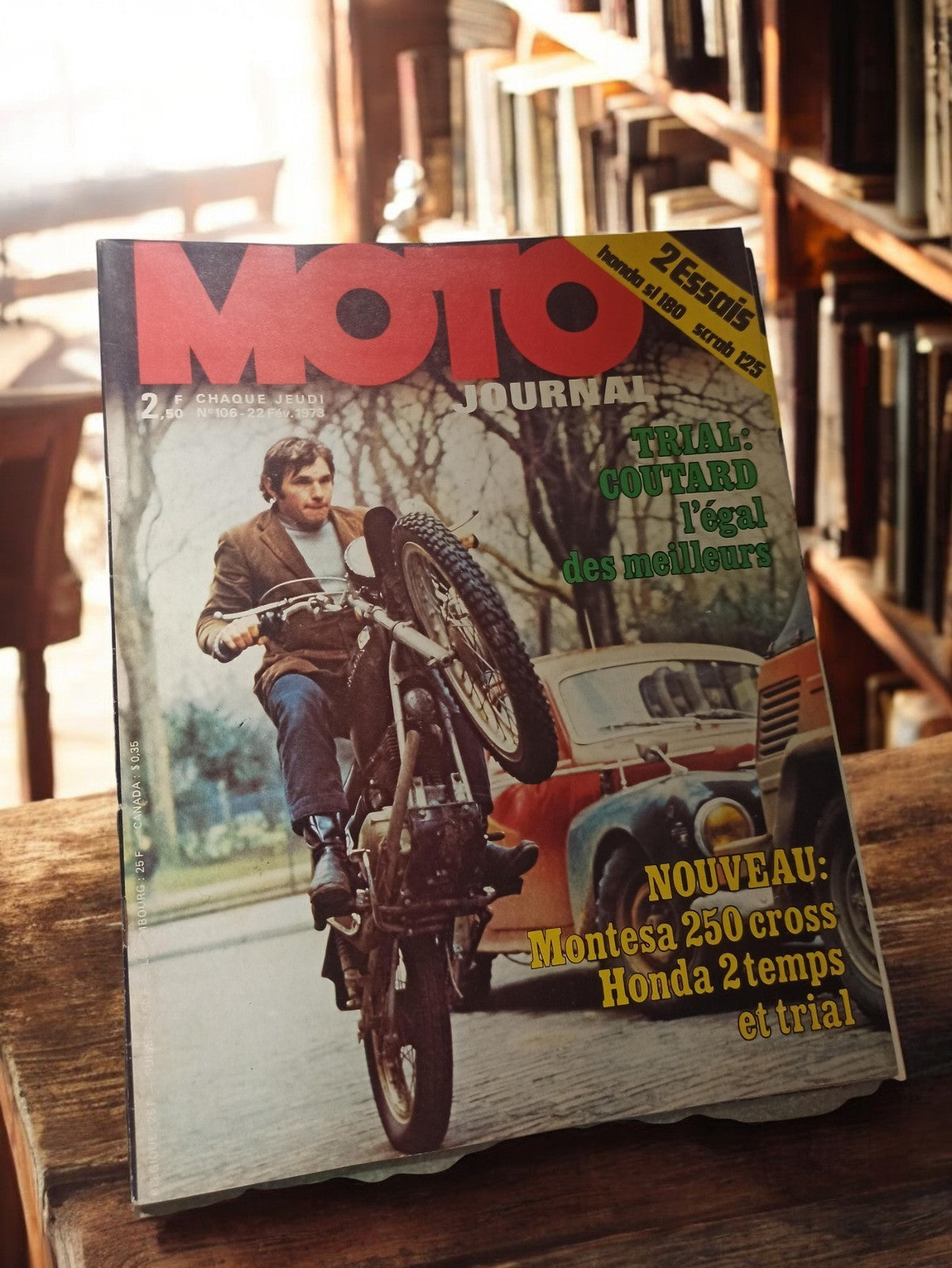 Magazine Moto Journal 1978 vintage ancien rétro moto trial Montesa Honda