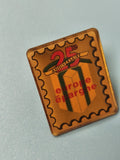 Pin's vintage Europe Epargne 25e anniversaire, forme timbre, collection occasion