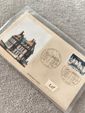 Enveloppe premier jour Château de Vitré 1977 philatélie ancien timbre France