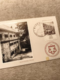 Carte postale 1er jour DDR 1967 Wartburg-Palas Eisenach timbre 25 DDR philatélie