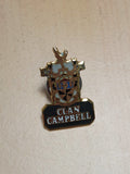 Pin's blason Clan Campbell vintage écusson badge rétro whisky
