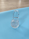 Bouchon vintage en cristal pour bouteille de whisky, accessoire ancien rétro déc