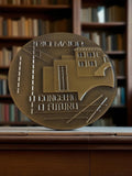 Médaille bronze vintage Rio Maior Portugal o concelho o futuro design