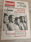 Ancien journal France Football 1964 vintage, St-Etienne, collection foot