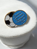 Pin's vintage Olympique de Marseille Bernard Tapie football rétro ancien