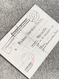 Lettre Kriegsgefangenenpost prisonnier guerre WWII Marseille cachets anciens