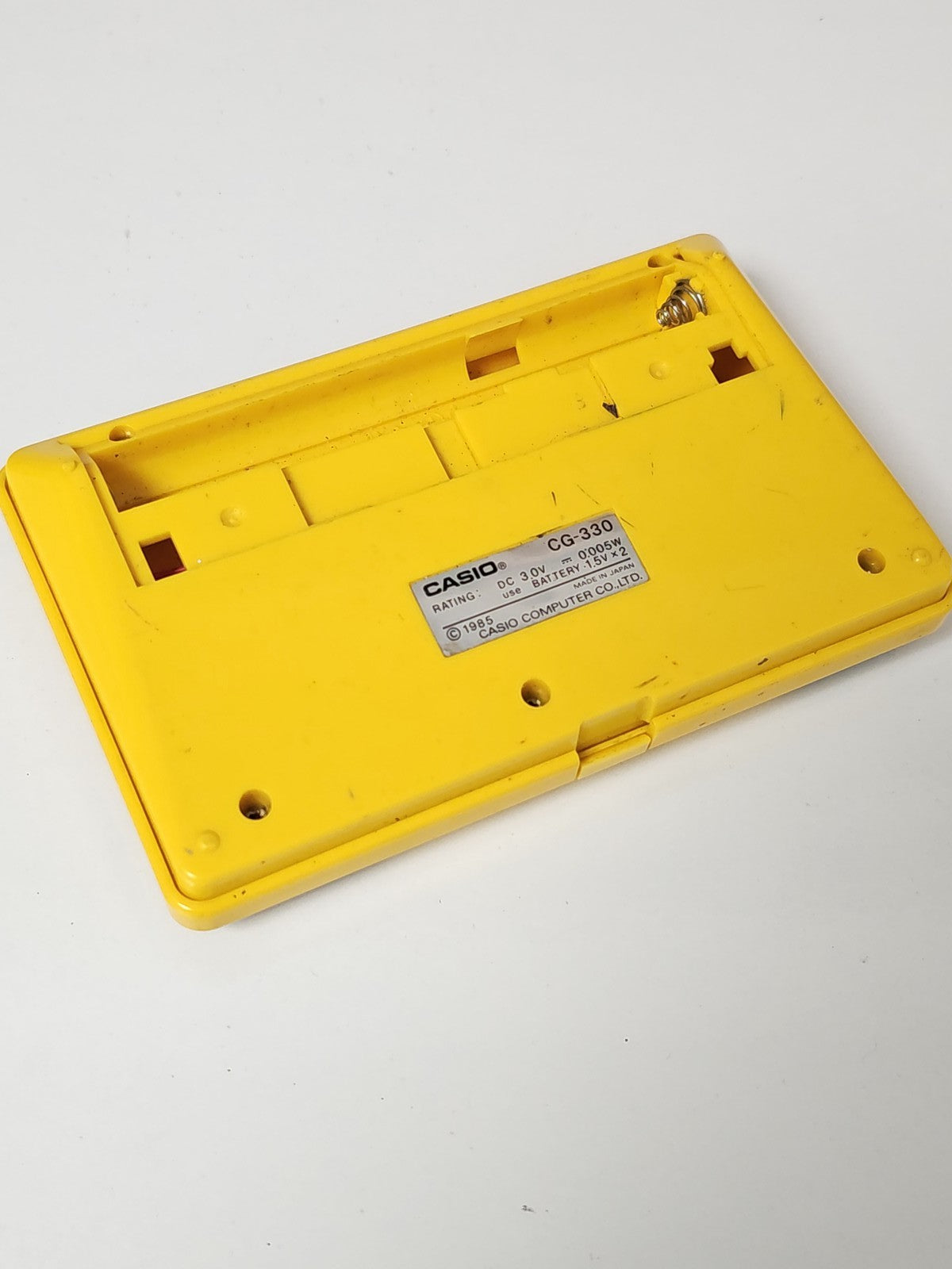 Console de jeu LCD Casio CG-330 Submarine Battle portable rétro électronique