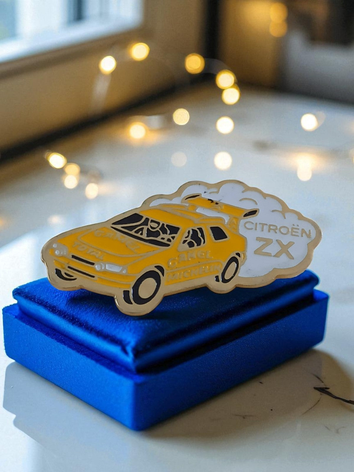 Pin's Citroën ZX Camel Michelin vintage édition limitée rallye