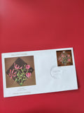 Enveloppe philatélie Wallis et Futuna fleurs Gloriosa superbe premier jour