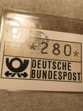 Carte affranchie Deutsche Bundespost 1981 oblitérée timbre 2,80 Ransbach Philaté