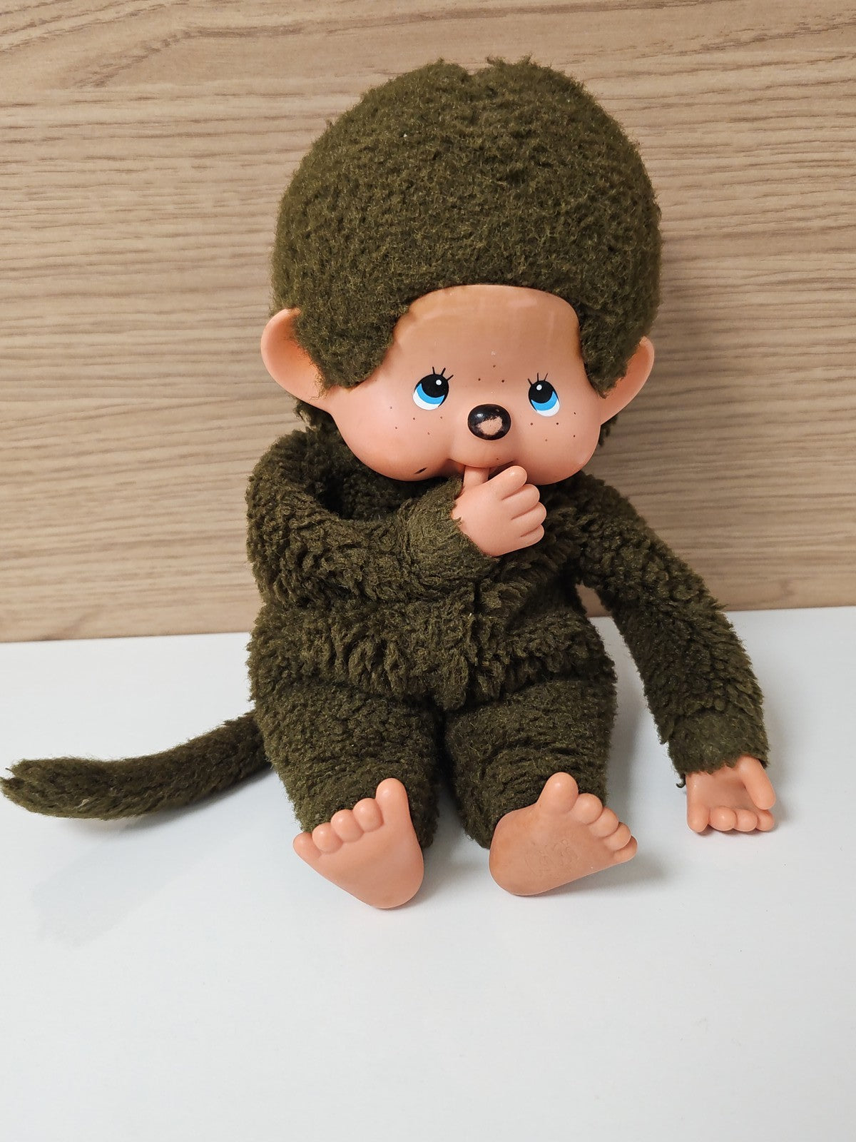 Vintage peluche Kiki Monchhichi Sekiguchi Ajena ancien doudou collection rétro