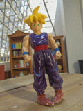 Figurine vintage Dragon Ball GT Goku Super Saiyan rétro, jouet ancien rare