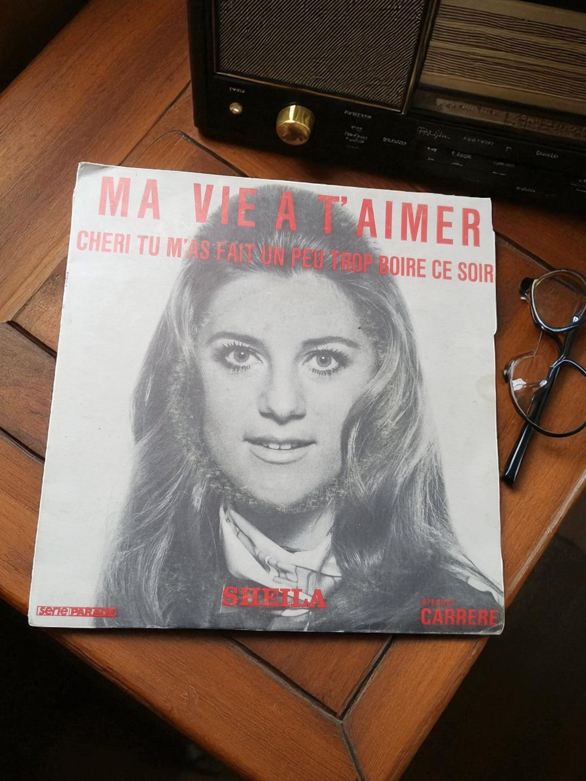 Vinyle 45 tours Sheila Ma vie à t’aimer rétro français vintage années 70