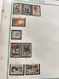Timbres Belgique oblitérés années 1970-1980 – lot 10 timbres philatélie