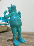 Figurine vintage Patanok Village dans les Nuages bleu ancien jouet rétro