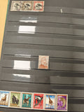 Lot de timbres Congo Belge animaux et portraits ? philatélie, support non inclus