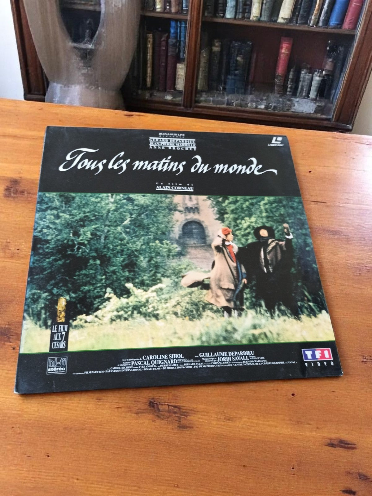 Laserdisc Tous les matins du monde TF1 Video vintage film historique